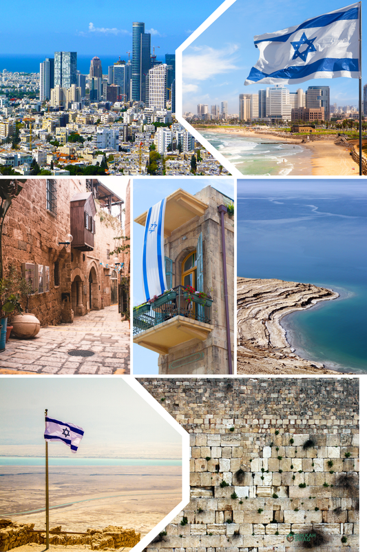 Beauty of Israel | Vinyl Sukkah Poster