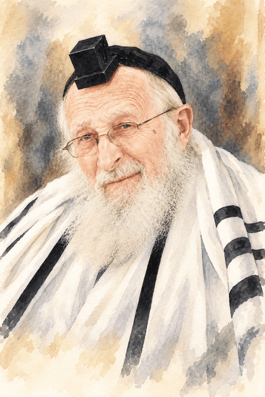 Rav Chaim Pinchas Scheinberg | Vinyl Sukkah Poster