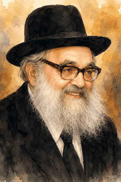 Rav Yaakov Kamenetsky | Vinyl Sukkah Poster