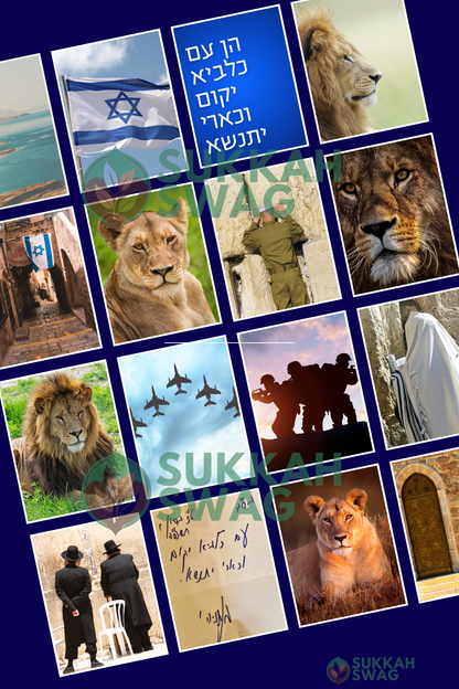 Rise Like a Lion: Strength of Israel Poster