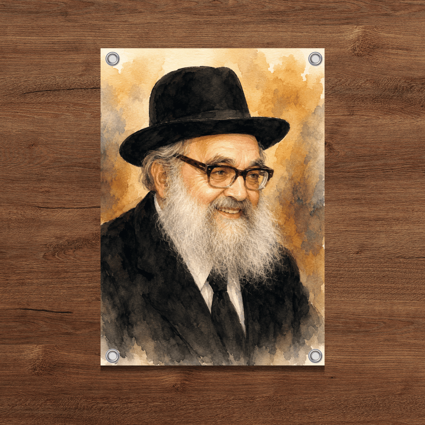 Rav Yaakov Kamenetsky | Vinyl Sukkah Poster