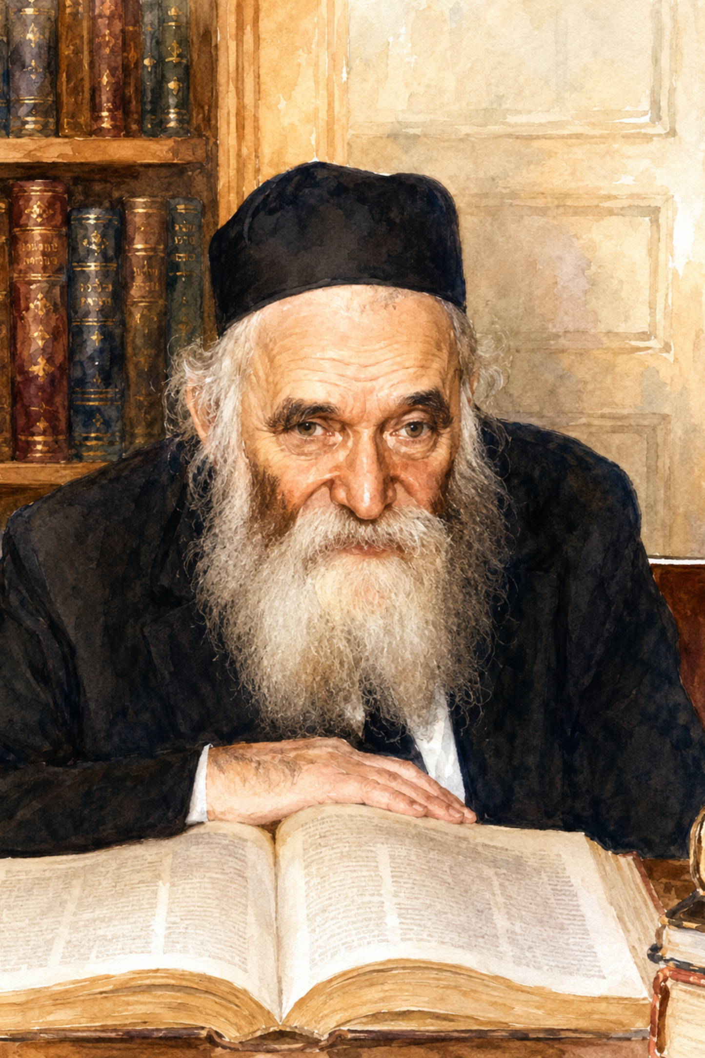 Rav Aharon Kotler Sukkah Poster