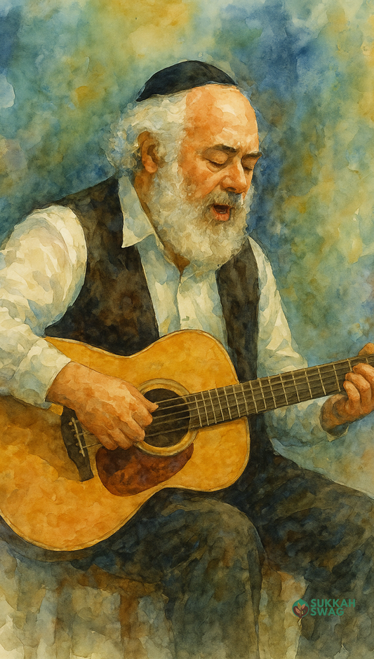 Rav Shlomo Carlebach – Vinyl Sukkah Poster